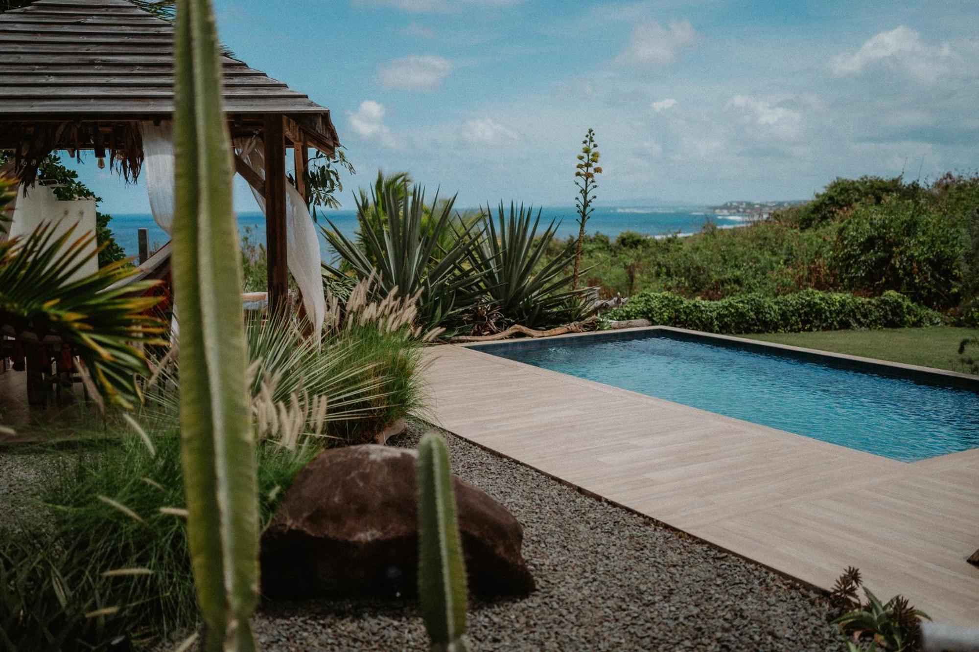 Villa Manika Vue Mer Le Moule Exterior foto